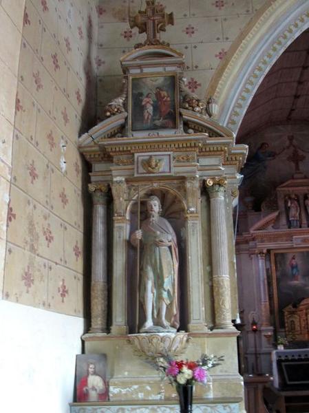 retable latéral nord, vue générale