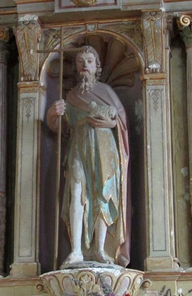 statue : Saint Jean-Baptiste, vue générale