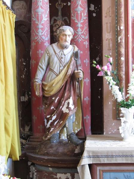 statue : Saint Joachim, vue générale - © Ministère de la Culture (France), Conservation des antiquités et des objets d'art du Loir-et-Cher – Tous droits réservés 