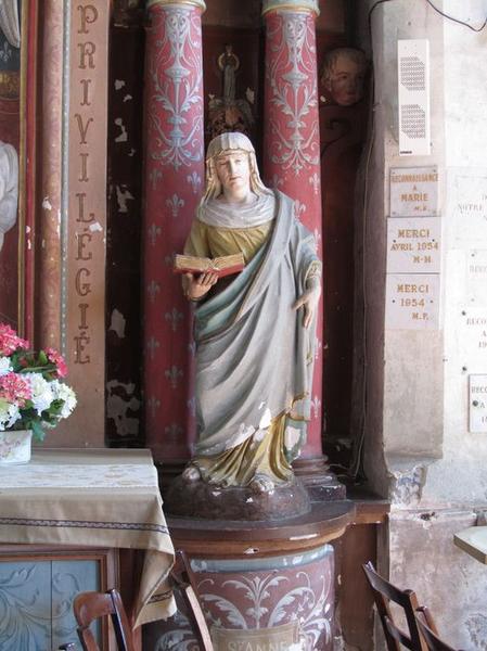 statue : Saint Anne, vue générale