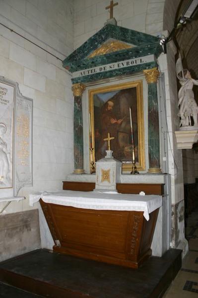 retable latéral nord, vue générale