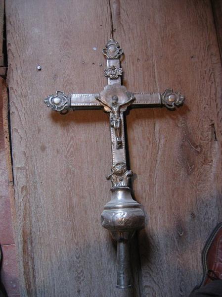 croix de procession, vue générale de l'avers