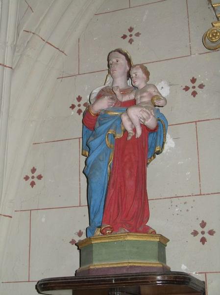 Statue : Vierge à l'Enfant