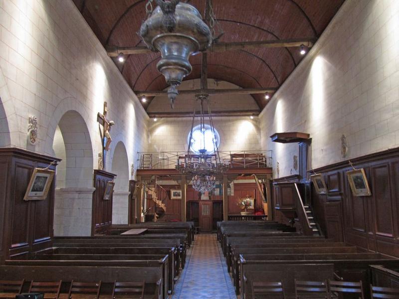 Eglise Saint-Secondin : vue générale de la nef