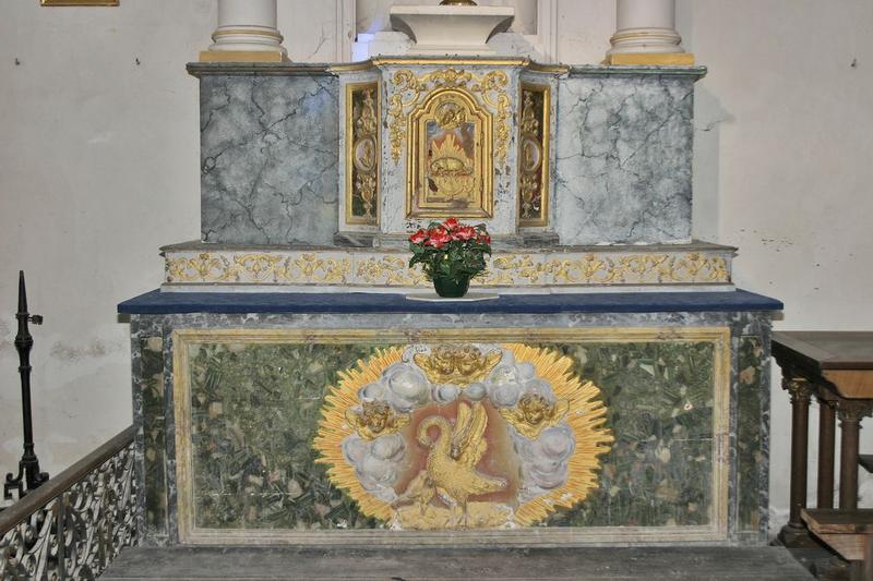 Maître-autel, tabernacle et gradin d'autel