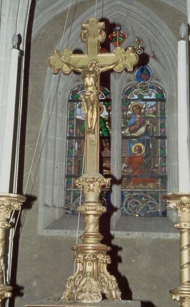 croix d'autel, vue générale - © Ministère de la Culture (France), Conservation des antiquités et des objets d'art du Loir-et-Cher – Tous droits réservés