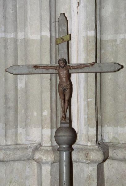 croix de procession, vue générale - © Ministère de la Culture (France), Conservation des antiquités et des objets d'art du Loir-et-Cher, tous droits réservés