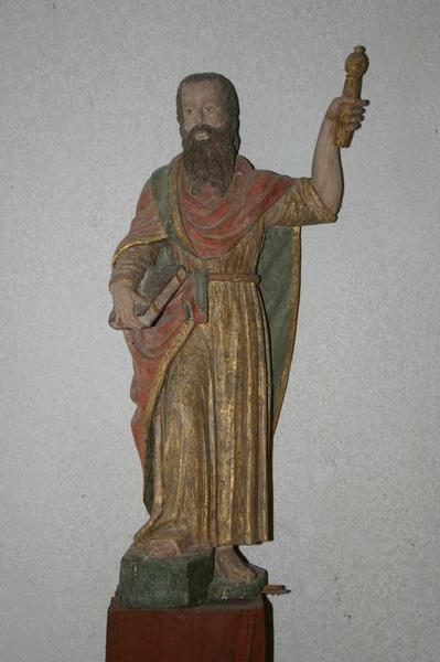 statue : Saint Paul, vue générale