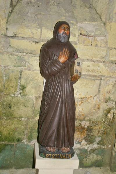 statue : Saint Sylvain, vue générale - © Ministère de la Culture (France), Conservation des antiquités et des objets d'art du Loir-et-Cher, tous droits réservés 