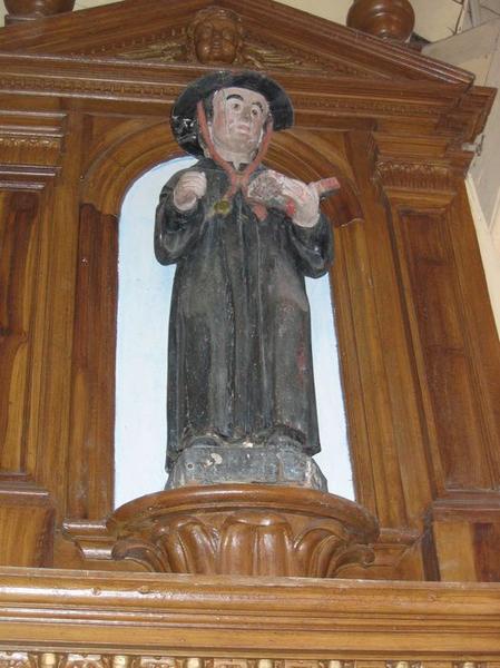 statue : Saint Jacques, vue générale - © Ministère de la Culture (France), Conservation des antiquités et des objets d'art du Loir-et-Cher, tous droits réservés