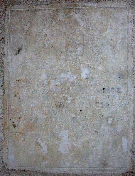 Inscription funéraire de François de Musset