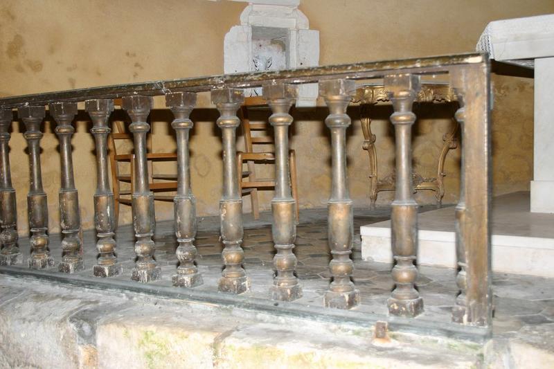 clôture de choeur (table de communion), vue générale - © Ministère de la Culture (France), Conservation des antiquités et des objets d'art du Loir-et-Cher, tous droits réservés 