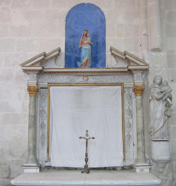 Retable latéral nord