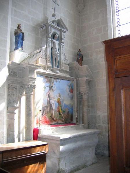 Retable latéral sud