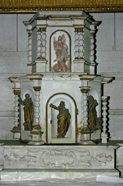 tabernacle du maître-autel, vue générale - © Ministère de la Culture (France), Conservation des antiquités et des objets d'art du Loir-et-Cher, tous droits réservés 