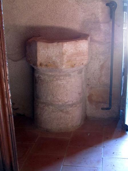 bénitier, vue générale - © Ministère de la Culture (France), Conservation des antiquités et des objets d'art du Loir-et-Cher, tous droits réservés 