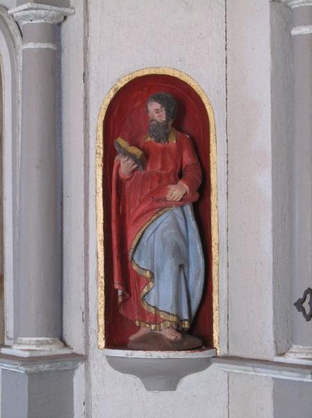 statuette du tabernacle, détail - © Ministère de la Culture (France), Conservation des antiquités et des objets d'art du Loir-et-Cher, tous droits réservés