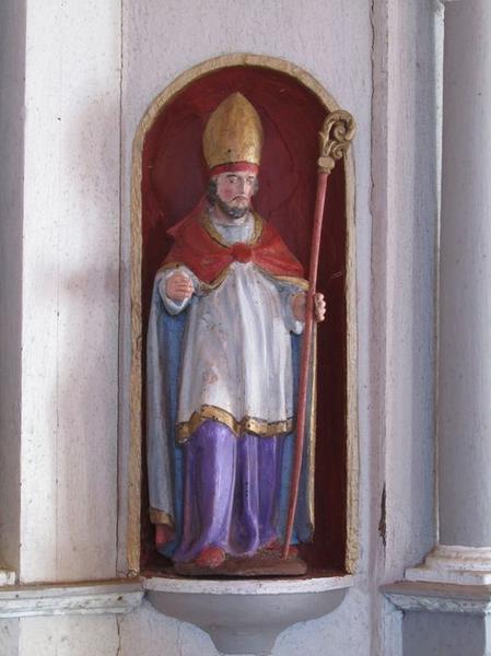 statuette du tabernacle, détail - © Ministère de la Culture (France), Conservation des antiquités et des objets d'art du Loir-et-Cher – Tous droits réservés 