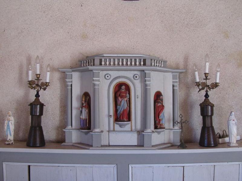 tabernacle, vue générale - © Ministère de la Culture (France), Conservation des antiquités et des objets d'art du Loir-et-Cher, tous droits réservés 