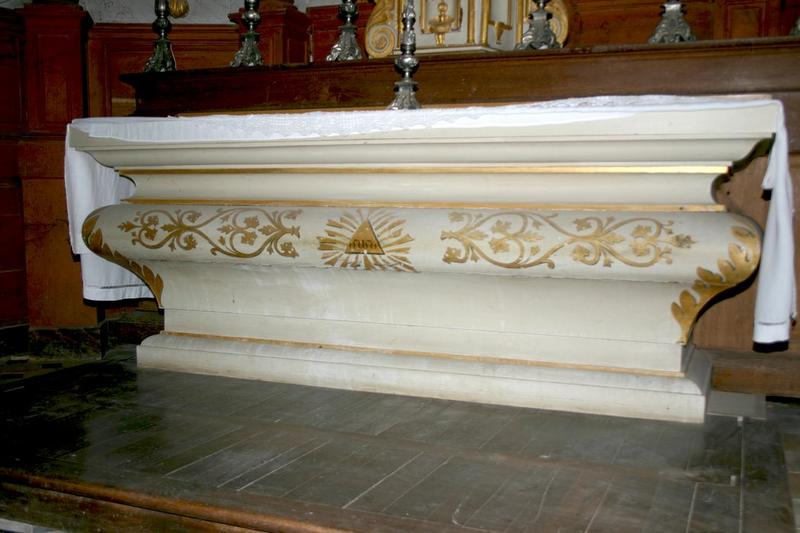 maître-autel, vue générale