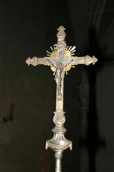 croix de procession, vue générale - © Ministère de la Culture (France), Conservation des antiquités et des objets d'art du Loir-et-Cher, tous droits réservés 