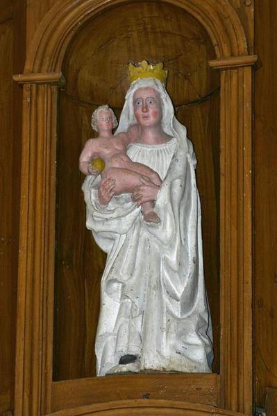 statue : Vierge à l'Enfant, vue générale
