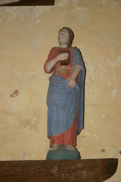 statue : saint Jean, vue générale