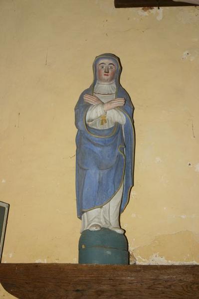 statue : Vierge du Calvaire, vue générale - © Ministère de la Culture (France), Conservation des antiquités et des objets d'art du Loir-et-Cher, tous droits réservés 