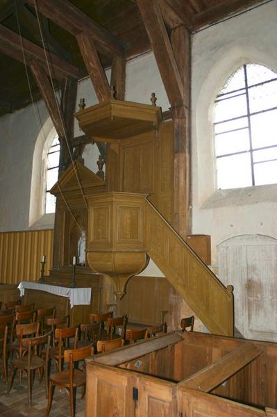 chaire à prêcher, vue générale