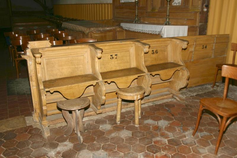 bancs, vue générale