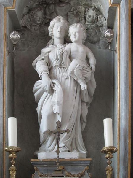 statue : Vierge à l'Enfant, vue générale