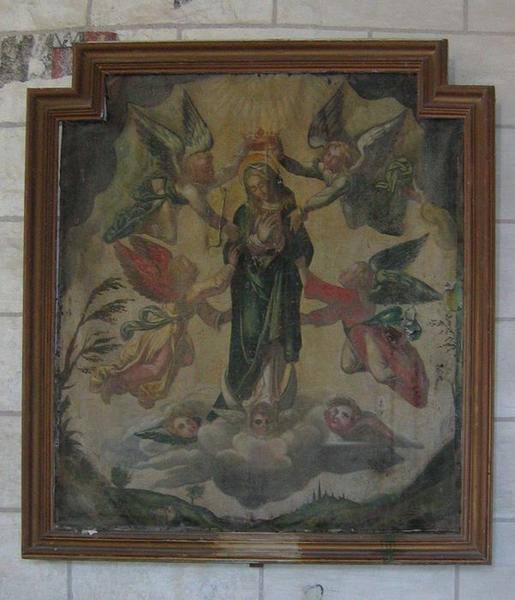 Tableau : Couronnement de la Vierge