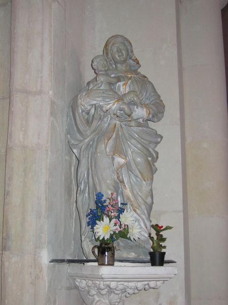 statue : Vierge à l'Enfant, vue générale