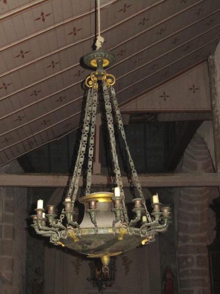 lustre d'Eglise, vue générale - © Ministère de la Culture (France), Conservation des antiquités et des objets d'art du Loir-et-Cher, tous droits réservés 