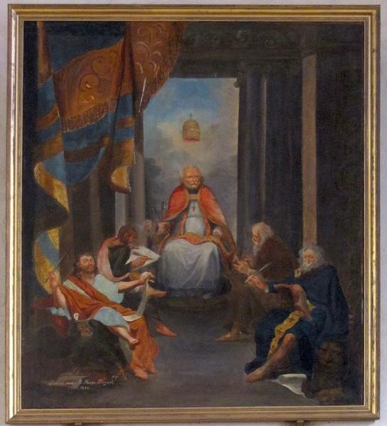 tableau : Saint Pierre et les Evangélistes, vue générale