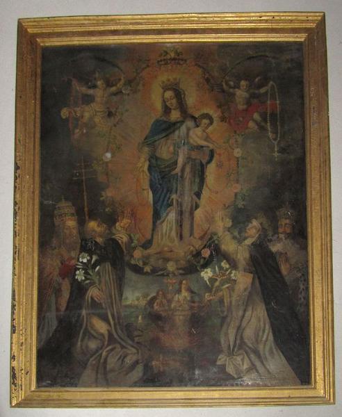 tableau : Institution du Rosaire, vue générale - © Ministère de la Culture (France), Conservation des antiquités et des objets d'art du Loir-et-Cher, tous droits réservés