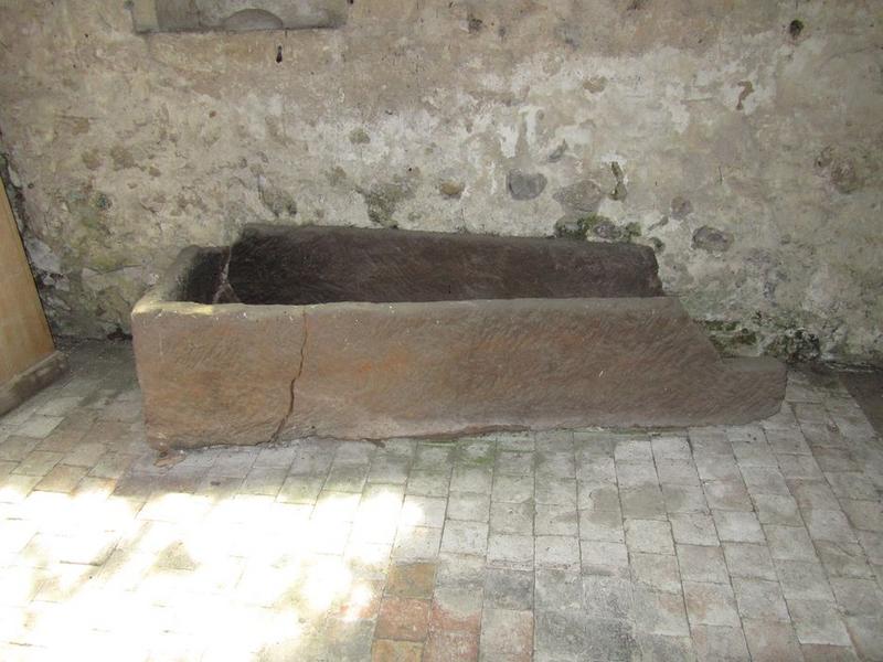 sarcophage, vue générale