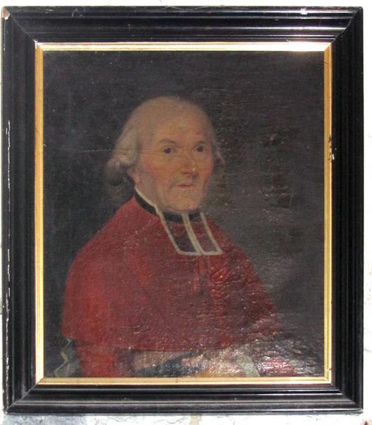 tableau : Portrait d'un curé, vue générale - © Ministère de la Culture (France), Conservation des antiquités et des objets d'art du Loir-et-Cher, tous droits réservés 