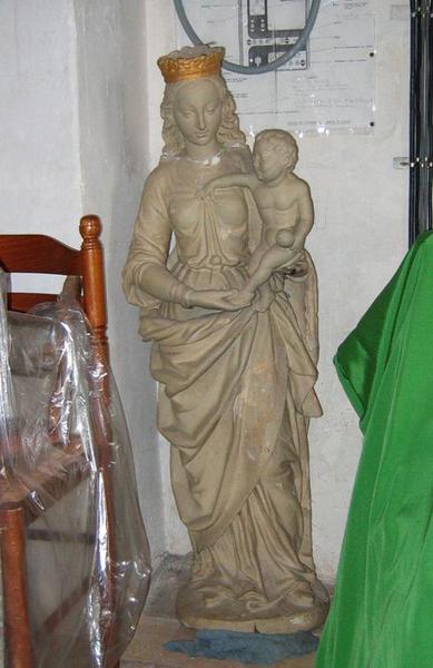 Statue : Vierge à l'Enfant