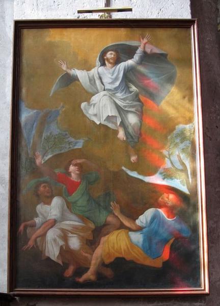 tableau : Transfiguration ou l'Ascension du Christ, vue générale