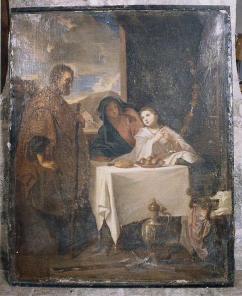 Tableau : La Sainte Famille, dit la Bénédicité