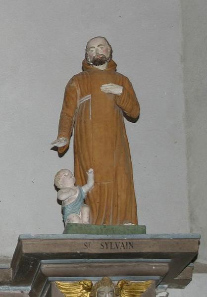 statue : Saint Sylvain, vue générale