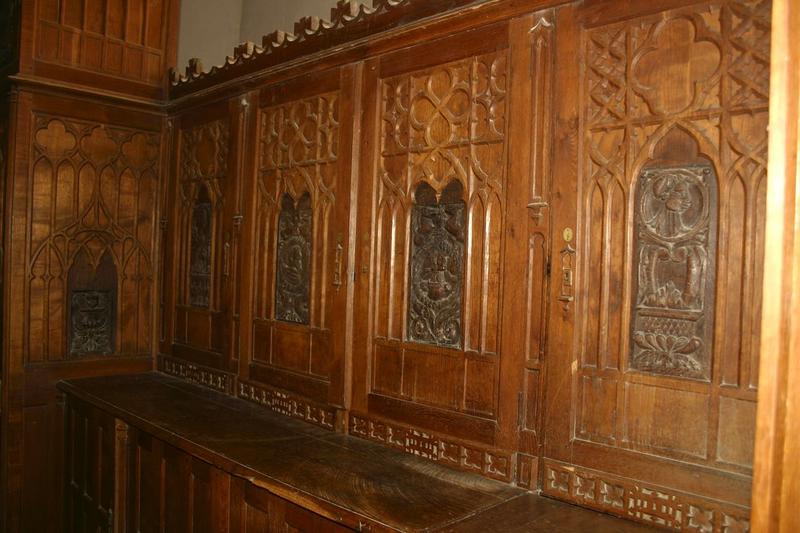 ensemble de panneaux sculptés, vue partielle - © Ministère de la Culture (France), Conservation des antiquités et des objets d'art du Loir-et-Cher, tous droits réservés 