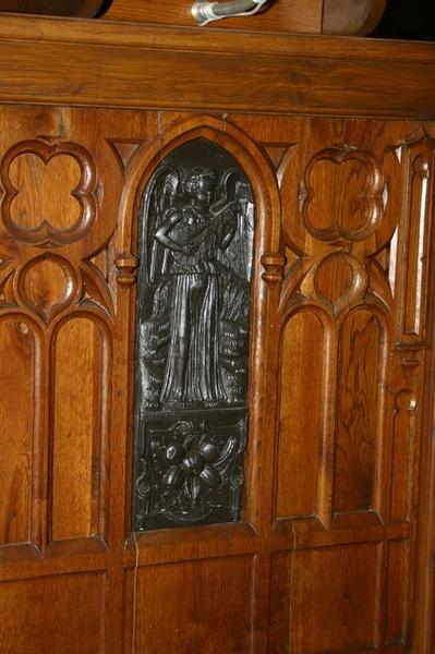 panneau sculpté, détail - © Ministère de la Culture (France), Conservation des antiquités et des objets d'art du Loir-et-Cher – Tous droits réservés