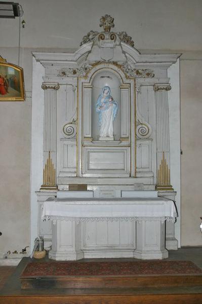retable latéral nord, vue générale - © Ministère de la Culture (France), Conservation des antiquités et des objets d'art du Loir-et-Cher, tous droits réservés