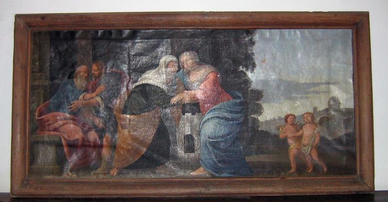 tableau : Visitation, vue générale - © Ministère de la Culture (France), Conservation des antiquités et des objets d'art du Loir-et-Cher – Tous droits réservés 