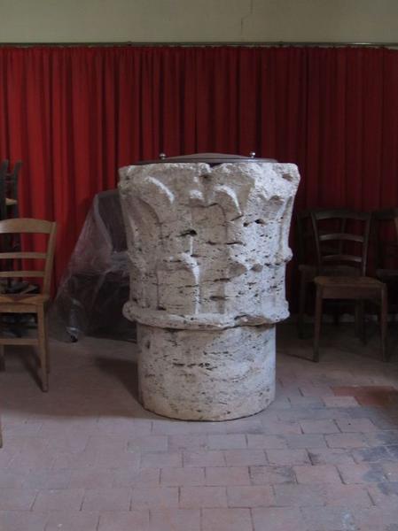 bénitier, vue générale - © Ministère de la Culture (France), Conservation des antiquités et des objets d'art du Loir-et-Cher, tous droits réservés 