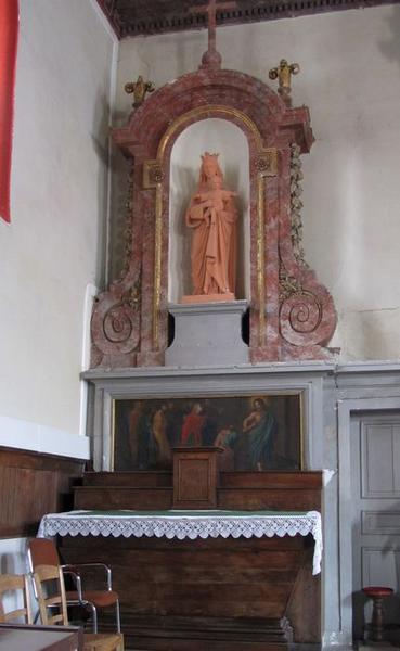 retable latéral, vue générale - © Ministère de la Culture (France), Conservation des antiquités et des objets d'art du Loir-et-Cher, tous droits réservés 