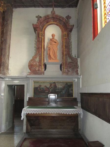 retable latéral, vue générale - © Ministère de la Culture (France), Conservation des antiquités et des objets d'art du Loir-et-Cher, tous droits réservés 