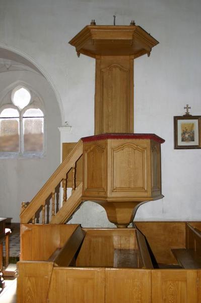 chaire à prêcher, vue générale - © Ministère de la Culture (France), Conservation des antiquités et des objets d'art du Loir-et-Cher, tous droits réservés 